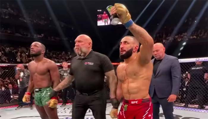 Belal Muhammad Persembahkan Kemenangan MMA di Palestina